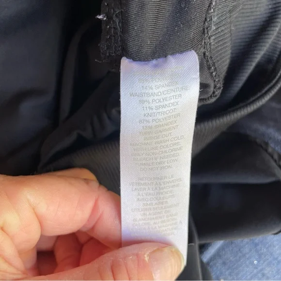 Zella black active lined shorts Women Large EUC - Picture 11 of 11